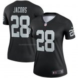 Camiseta NFL Legend Mujer Las Vegas Raiders Josh Jacobs Negro