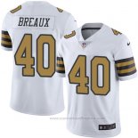 Camiseta NFL Legend New Orleans Saints Breaux Blanco