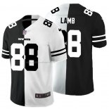 Camiseta NFL Limited Dallas Cowboys Lamb Black White Split