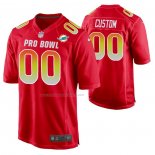 Camiseta NFL Pro Bowl Miami Dolphins Personalizada Rojo