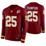 Camiseta NFL Therma Manga Larga Washington Redskins Chris Thompson Rojo