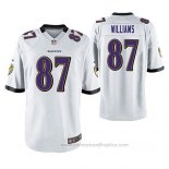 Camiseta NFL Game Baltimore Ravens Maxx Williams Blanco