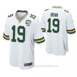 Camiseta NFL Game Green Bay Packers Equanimeous St. Brown Blanco 100th Anniversary