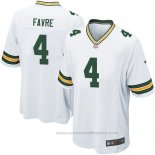 Camiseta NFL Game Green Bay Packers Favre Blanco