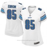 Camiseta NFL Game Mujer Detroit Lions Ebron Blanco