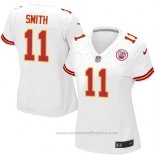 Camiseta NFL Game Mujer Kansas City Chiefs Smith Blanco