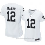 Camiseta NFL Game Mujer Las Vegas Raiders Stabler Blanco