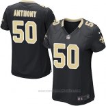 Camiseta NFL Game Mujer New Orleans Saints Anthony Negro