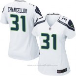 Camiseta NFL Game Mujer Seattle Seahawks Chancellor Blanco