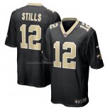 Camiseta NFL Game New Orleans Saints Kenny Stills Negro