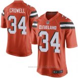 Camiseta NFL Game Nino Cleveland Browns Crowell Naranja