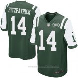 Camiseta NFL Game Nino New York Jets Fitzpatrick Verde