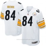 Camiseta NFL Game Nino Pittsburgh Steelers Brown Blanco