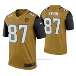 Camiseta NFL Legend Jacksonville Jaguars Geoff Swaim Oro Color Rush