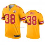 Camiseta NFL Legend Kansas City Chiefs L'jarius Sneed Inverted Oro