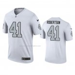 Camiseta NFL Legend Las Vegas Raiders Amik Robertson Blanco Color Rush