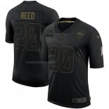 Camiseta NFL Limited Baltimore Ravens Reed 2020 Salute To Service Negro