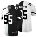 Camiseta NFL Limited Cleveland Browns Garrett White Black Split