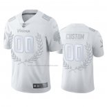 Camiseta NFL Limited Minnesota Vikings Personalizada MVP Blanco
