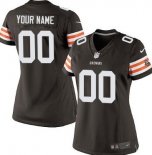 Camiseta NFL Mujer Cleveland Browns Personalizada Negro