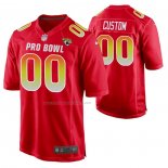 Camiseta NFL Pro Bowl Jacksonville Jaguars Personalizada Rojo