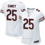 Camiseta NFL Game Mujer Chicago Bears Carey Blanco