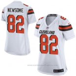 Camiseta NFL Game Mujer Cleveland Browns Newsome Blanco