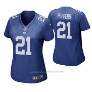 Camiseta NFL Game Mujer New York Giants Jabrill Peppers Azul