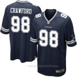 Camiseta NFL Game Nino Dallas Cowboys Crawford Negro