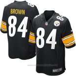 Camiseta NFL Game Nino Pittsburgh Steelers Brown Negro
