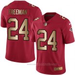Camiseta NFL Gold Legend Atlanta Falcons Freeman Rojo