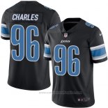 Camiseta NFL Legend Detroit Lions Charles Negro