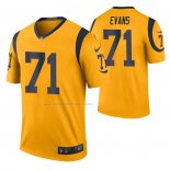 Camiseta NFL Legend Los Angeles Rams Bobby Evans Color Rush Oro