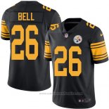 Camiseta NFL Legend Pittsburgh Steelers Bell Negro