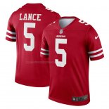 Camiseta NFL Legend San Francisco 49ers Trey Lance Rojo