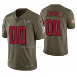 Camiseta NFL Limited Atlanta Falcons Personalizada Salute To Service Verde2