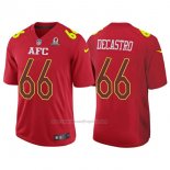 Camiseta NFL Pro Bowl AFC Decastro 2017 Rojo