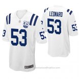 Camiseta NFL Game Indianapolis Colts Darius Leonard Blanco 35th Anniversary