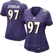 Camiseta NFL Game Mujer Baltimore Ravens Jernigan Violeta