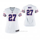 Camiseta NFL Game Mujer Bills Tre'davious White Throwback Blanco
