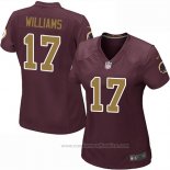 Camiseta NFL Game Mujer Washington Redskins Williams Marron