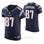 Camiseta NFL Game New England Patriots Rob Gronkowski Azul Vapor Untouchable