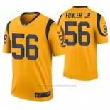Camiseta NFL Legend Los Angeles Rams Dante Fowler Jr. Oro Color Rush
