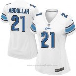 Camiseta NFL Game Mujer Detroit Lions Abdullah Blanco