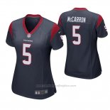 Camiseta NFL Game Mujer Houston Texans Aj McCarron Azul