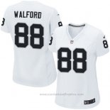 Camiseta NFL Game Mujer Las Vegas Raiders Walford Blanco