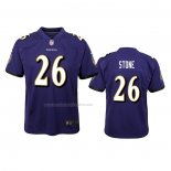 Camiseta NFL Game Nino Baltimore Ravens Geno Stone Violeta