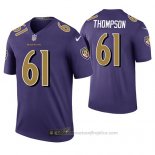 Camiseta NFL Legend Baltimore Ravens Alex Thompson Violeta Color Rush