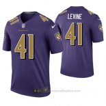 Camiseta NFL Legend Baltimore Ravens Anthony Levine Violeta Color Rush