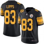 Camiseta NFL Legend Pittsburgh Steelers Lipps Negro